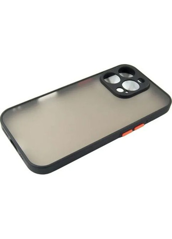 Чохол до мобільного телефона Matte iPhone 16 Pro Max (black) (DG-TPU-MATT-151) DENGOS Matte iPhone 16 Pro Max (black) (326595123)