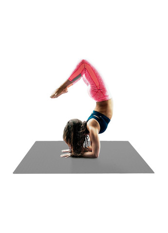 Татамі мат 8 шт (30х30х1 см) хвіст ластівки сірий (A-022377) EasyFit (323214067)