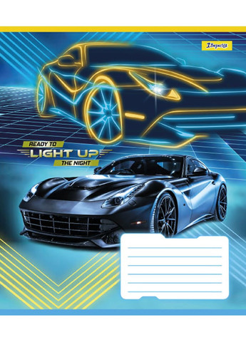 Набор тетрадей Lights up А5 в клетку 96 листов 5 шт. () 1 Вересня 767165 (360741383)