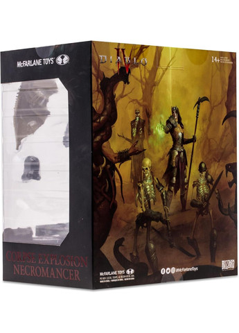 Фігурка Діабло 4 Некромант 18см Макфарлейн Diablo IV Necromancer 16743 McFarlane (372833374)