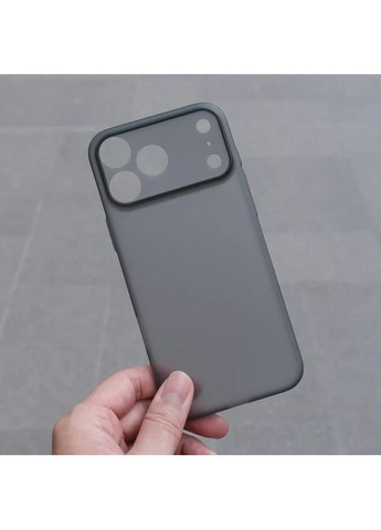 Ультратонкий чохол для iPhone 17 Pro матовий пластик Ultimate Experience (366300490)