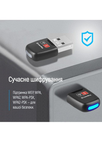 Бездротовий адаптер Wi-Fi 6 (CW-AD-W1) Colorway (392033476)