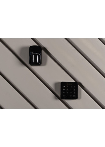 Датчик руху та розбиття скла типу "штора" PIR Combi VB Black, бездротовий, чорний U-Prox (360398414)