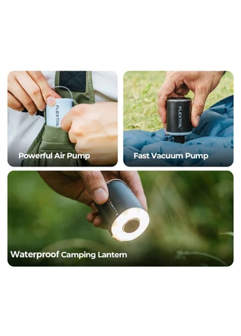 Насос-фонарь кемпинговый Tiny Pump 2X, оранжевый (A-031768) Flextail (342759032)