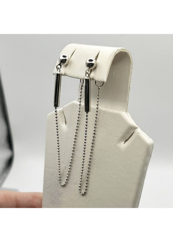 Сережки-пусети срібні 2,65 г No Brand (369737221)