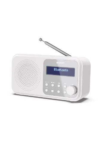 Радіоприймач DR-P420 Snowy Білий (DR-P420(WH)) Sharp (398648484)