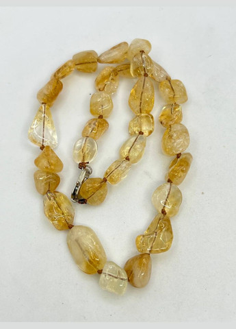 Бусы цитрин 46 см No Brand (323641676)