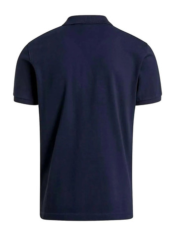 Темно-синяя футболка-поло мужское для мужчин Gant