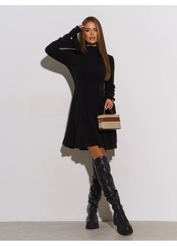 Черное повседневный платье issa pus a-650 черный ISSA PLUS