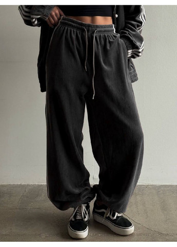 Жіночий стильний велюровий костюм з лампасами (олімпійка + джогери) Україна (354824130)