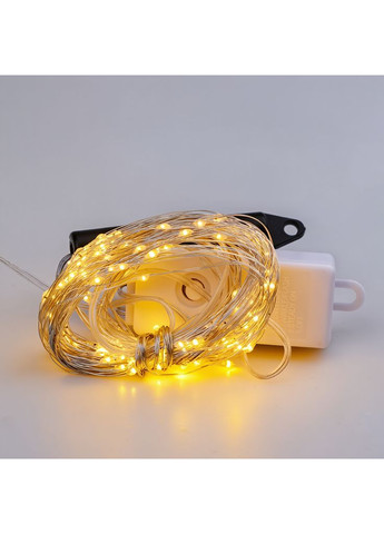 Гирлянда Лошадиный хвост 3 м 600 LED желтая светодиодная для новогоднего декора освещение интерьера декоративная Garlando (370432433)