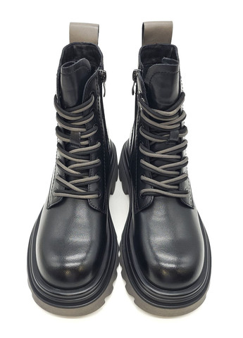 Жіночі черевики чорні шкіряні L-13-9 24 см (р) Lonza (266777912)