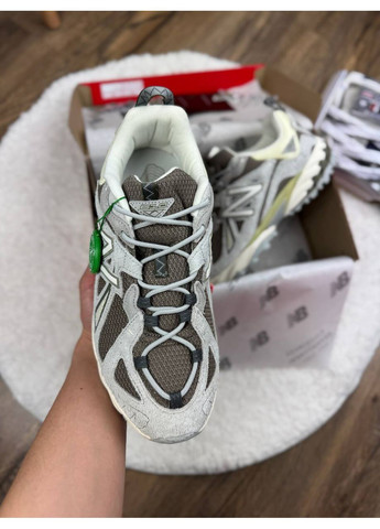 Кросівки New Balance 610 Brighton Grey Mushroom ML610TE Нью Беланс 610 No Brand білі демісезони (366196197)