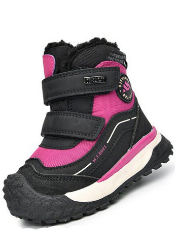 Малиновые кэжуал зимние сноубутсы на овчине n11760a Tom.M