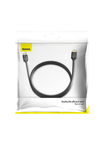 Кабель High Definition Series HDMI To HDMI Adapter Cable 3m Black Baseus (341316799)