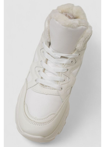 Кроссовки женские зимние на меху,, 248RDM01 Ager белые всесезоны (369973581)