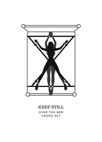 Крестообразная ременная система для фиксации к кровати "Замри" Fifty Shades of Grey (297396890)