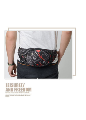 Сумка на пояс чорна з USB-виходом L&M (317284076)