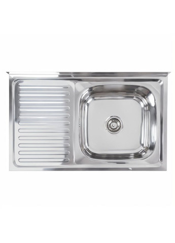 Кухонна мийка з нержавіючої сталі ПОЛІРОВКА 8050 R (0,7/160 мм) Valeso (336934333)