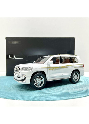 Машинка Джип TK Union Группа Toyota Land Cruiser 1:24 Белая (GT - 4789) TK Union Group (361205643)