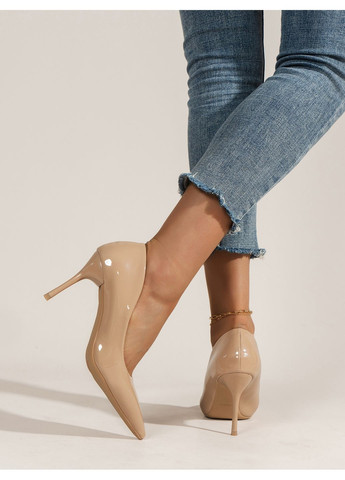 SHEIN Туфлі на підборах бежевий з, китай — демісезон (361341257)