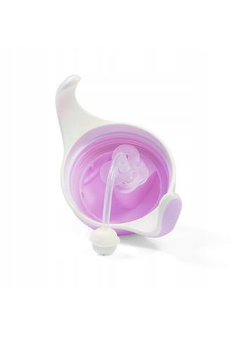 Поилка-непроливайка с отягощенной соломкой и герметичной крышкой Цветочки, 6+, 240 мл () BabyOno 1464/05 (369111552)