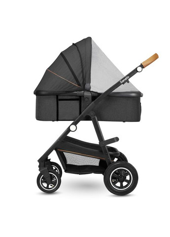 Универсальная коляска 3 в 1 Amber Grey Graphite Lionelo LO-AMBER GREY GRAPHITE (3in1) (343413764)
