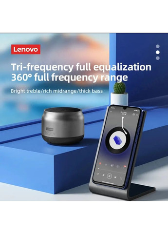 Бездротова колонка thinkplus 5.0 1200mAh 5W Black Lenovo K30 (356180437)