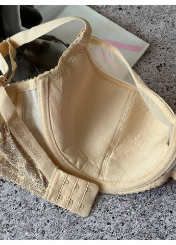 Бежевый бюстгальтер большого размера бежевый Lanny Mode
