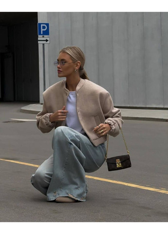 Жіночий бомбер FINO Mode на кнопках (351224880)