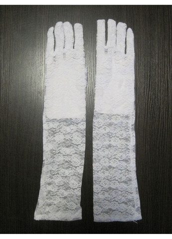 Мереживні довгі рукавички (30к013) No Brand (368895469)
