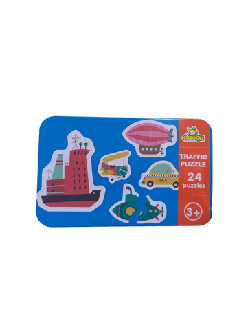 Набор пазлов C 73296, в боксе (6900067732965) Транспорт Синий No Brand (352868266)