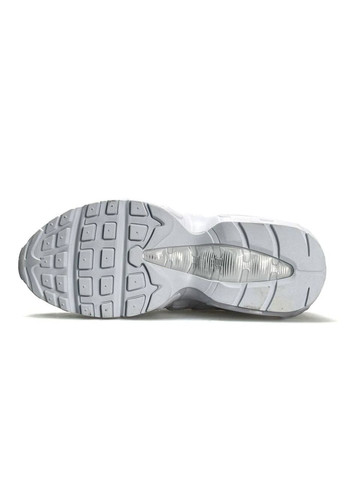 Кроссовки женские Nike No Brand Air Max 95 White белые демисезоны (324226749)