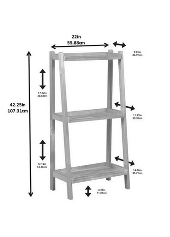Стеллаж кухонный из дерева Гаварден 3 венге (СТА-315112) No Brand (327866405)