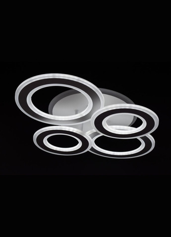 Люстра светодиодная потолочная LED светильник для квартиры на потолок лэд 26332 Белый 11х45х58 см. Sunnysky (364760010)