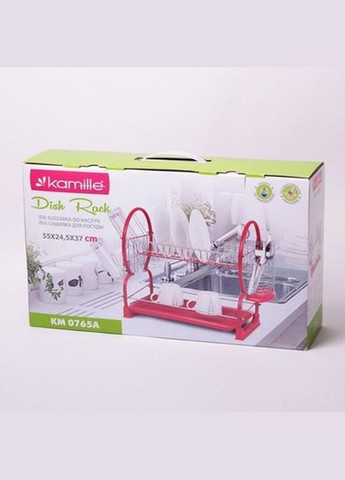 Сушарка для посуду 55х37 см KM-0765A Kamille (316628049)