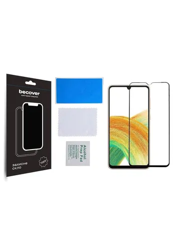 Защитное стекло для Samsung Galaxy A34 5G SM-A346 Black (708840) BeCover (332972422)