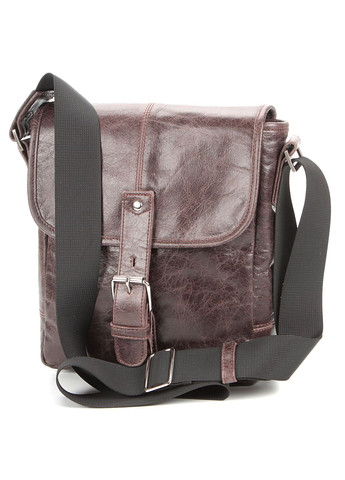 Сумка мужская через плечо кожаная 00855 Коричневая Shvigel (302008585)