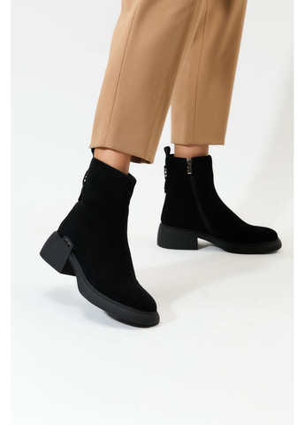 Зимние ботинки 205119 Lonza из натуральной замши