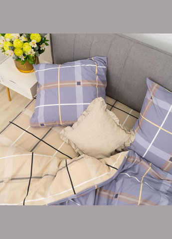 Комплект постільної білизни Двоспальний Ранфорс 24348 Viluta (365289492)