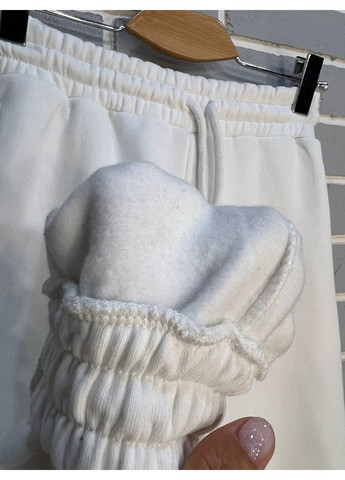 Костюм жіночий 399-488 спортивний утеплений світшот з написом оверсайз та штани на резинці Quzen (304062664)