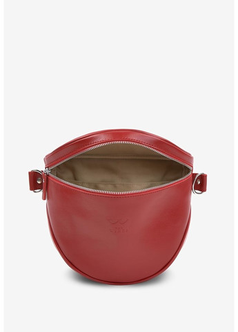 Кожаная сумка поясная-кроссбоди Vacation красная краст The Wings (348359057)