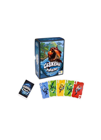 Настольная игра Бешеная рыбалка, (укр.) Strateg (361319711)