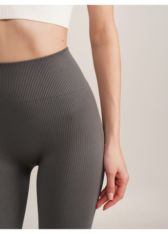 Легінси безшовні в рубчик без пушап LEGGINGS RIB Giulia model 2 (361230767)