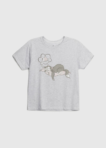 Серая всесезон пижама Ellen