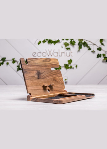Беспроводная зарядка для телефона «Dock station» Подставка с беспроводной зарядкой для телефона с персонализацией EcoWalnut (293943080)