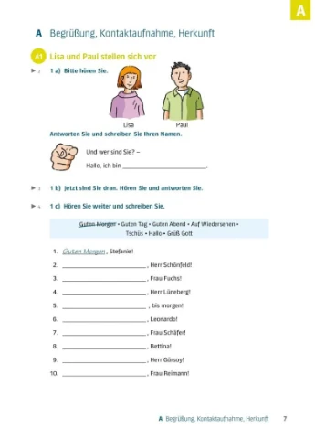 Deutsch uben. Horen + Sprechen A1 Buch mit Audios online Hueber (393142502)