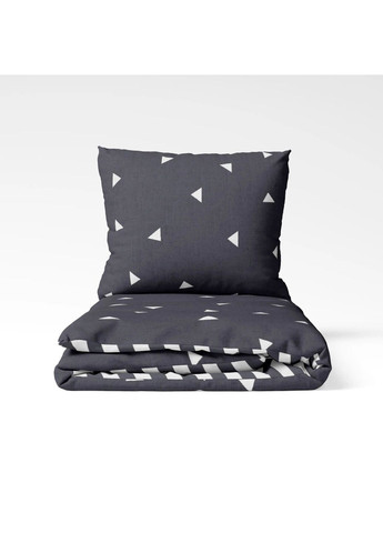 Євро комплект постільної білизни з наволочками 50*70 см, 115 гр/м2 Night Чорний (17760200215) ТЕП (365851615)