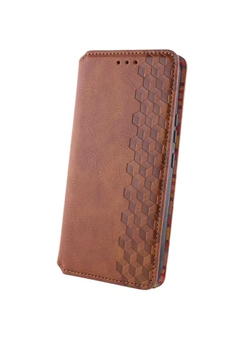 Чохол-книжка для смартфона для Samsung Galaxy M15/F15 5G (RUBICSAM15/F155GBrown) No Brand Rubic Leather (383432685)