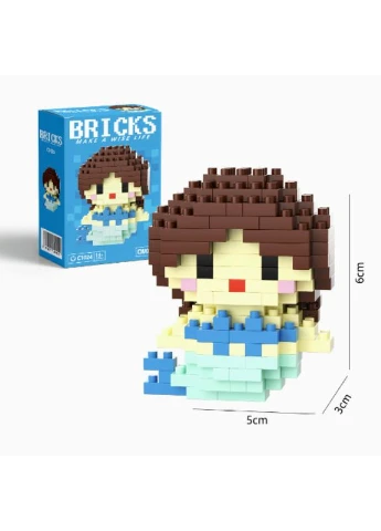 Конструктор Bricks міні конструктор Mini Princess Ariel з мініблоків колекційні брікс фігурки mini 3д для дітей і дорослих Magic (392468976)